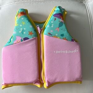 Swim School Trainer Vest Age 2 - 4 Years 33lb Pink